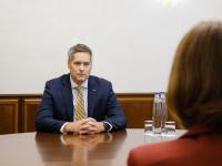 Moldovan president has meeting with new Head of OSCE Mission to Moldova