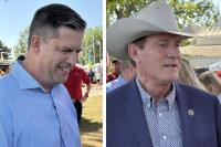 Election 2026 Government South Dakota governor, challenger both slam Trump on beef imports but clash on other debate topics