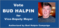 Election 26:  Incumbent Bud Halpin