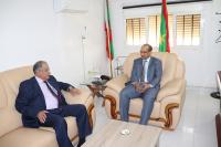 Human Rights Commissioner Receives Algerian Ambassador