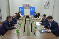 Khudatyan and Kvrivishvili discussed cooperation in transport and energy sectors
