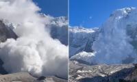At least 11 climbers are swept away to their death in avalanche as video shows wall of snow and ice crashing down mountain in Russia