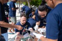 BML supports coral restoration through planting activity at Niva Kurumba Maldives
