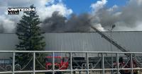 British American Tobacco Factory in Chernihiv Region On Fire After Russian Attack