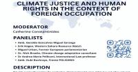 Side-Event examines climate justice and Human Rights in the context of Moroccan illegal occupation of Western Sahara