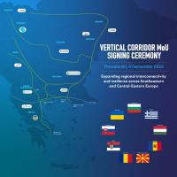 Boost for Europe’s energy diversification and cross-border gas flows as Western Balkans plug into Vertical Corridor