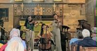 Church audiences blown away by No Borders Trio performance