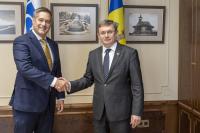 Parliament speaker meets new Head of OSCE Mission to Moldova