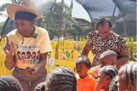 VIDEO: As School Reopens, Simon Bolivar Pre-School’s Garden serves as a Model for teaching Agriculture in Early Childhood
