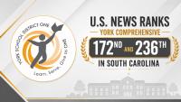U.S. News Ranks York Comprehensive Between 172nd and 236th in South Carolina