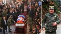 Thousands attend â€˜Butcher of Bosnia' Ratko Mladic's funeral as EU condemns Serbia