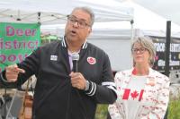 Canadian Labour Congress official, Alberta NDP leader speak at Labour Day event in Red Deer