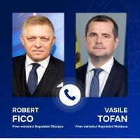 Moldovan PM, Slovakian counterpart have phone conversation