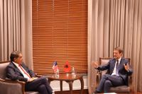 Hoxha Meets U.S. Special Envoy: We Aim to Deepen the Strategic Partnership