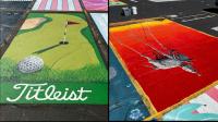 East Idaho seniors create asphalt masterpieces in high school parking spaces