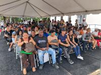 Scores of Cuban Health Workers Line Up at Ministry of Health to Register for E-ID