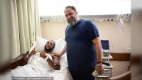 Evangelos Marinakis Visits Olympiacos Star Ayoub El Kaabi in Hospital After Horror Leg Break Leaves Striker Facing Fight for His Career