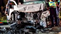 Five injured, including two young girls, in head-on crash in Escambia County