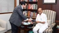 Mumbai: Minister Nitesh Rane Meets Sharad Pawar, Discusses Sassoon Dock Modernisation And Fishermen’s Welfare