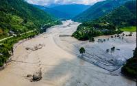 Viral videos video claim about Nepal flood traced to Alaska glacier footage