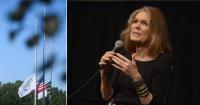 Dem Governor Orders Flags at Half-Staff for Gloria Steinem - Will Remain Lowered on Anniversary of Charlie Kirk's Murder