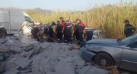 Algeria: 10 dead and 10 injured in multi-vehicle crash involving truck and 10 cars in...
