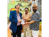 Shashi Tharoor extends greetings to World Malayalee Federation on 10th anniversary during visit to HQ in Vienna