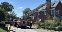 Firefighter injured fighting fire in Baltimore City home