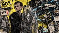 Vitalik Buterin now confident AI won’t break crypto, betting 90% of his net worth