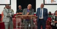 Fort Wayne bishop, civil rights activist battling ALS enjoys tributes during appreciation