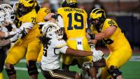 Michigan coach Kyle Whittingham says Bryce Underwood has to improve to keep his job as QB