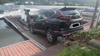 SUV crashes onto docks at Western Pennsylvania marina