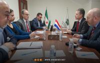 The National Coalition discusses with the Dutch Foreign Ministry the latest developments in the political process in Syria