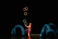 Top-Ranked Juggler's Colorful Act Sells Out Schwartz
