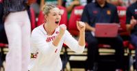 Maryland women’s volleyball beats George Mason, 3-0, in a Labor Day landslide