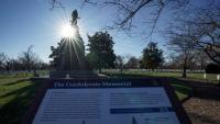 Trump removes military text slamming the Confederacy at Arlington Cemetery