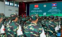 Chinese PLA 'Peace Train' medical team arrives in Laos
