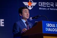 South Korean defense chief calls for renewed dialogue with North