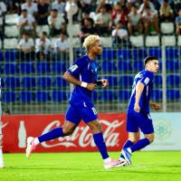 IN FINE FORM: Liberian Forward Sylvanus Nimely Emerges as Key Figure for Kokand 1912 in Uzbekistan