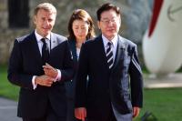 France’s Macron, S. Korea leader warn at film summit of AI risks to creativity
