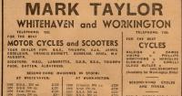 Lambrettas and Austin pick-ups - 1950s ads from 'the West Cumberland Times and Star'