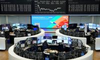 European shares dip as higher crude revives inflation worries; Novartis drags