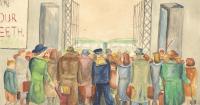 Paintings reveal North East artist's lifelong drive to record daily life