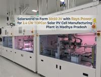 Solarworld to Form JV with Rays Power for 2.4 GW Solar Cell Plant in Madhya Pradesh