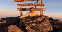 'Proud' Darlington EE staff member climbs highest mountain in Africa for key cause