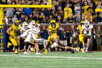 Michigan run game stifled in win against Western Michigan