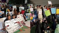 Karachi police detain seven protesting 140-day captivity of Pakistani sailors by Somali pirates