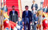 President Khurelsukh Welcomes President Jakov Milatović