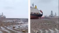 No, Argentina’s sea did not dry up. What caused the water to recede?