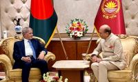 Indian envoy Trivedi, Bangladesh President Alamgir emphasise importance of strengthening ties